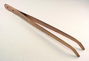 Copper Tongs with Curved Points